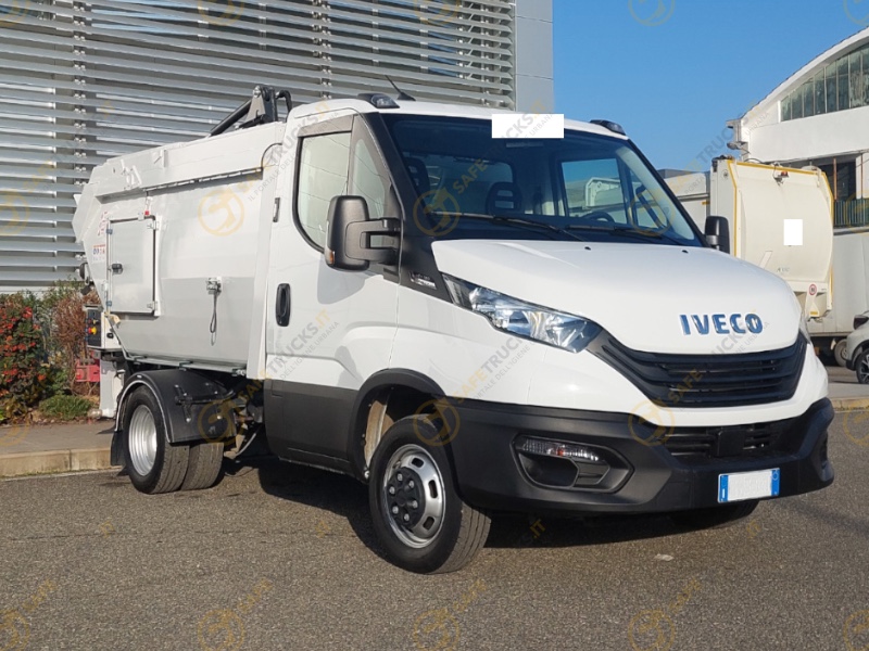 iveco daily 2023 mini compattatore mob acquisto pronta consegna camion rifiuti quintali volume safetrucks euro