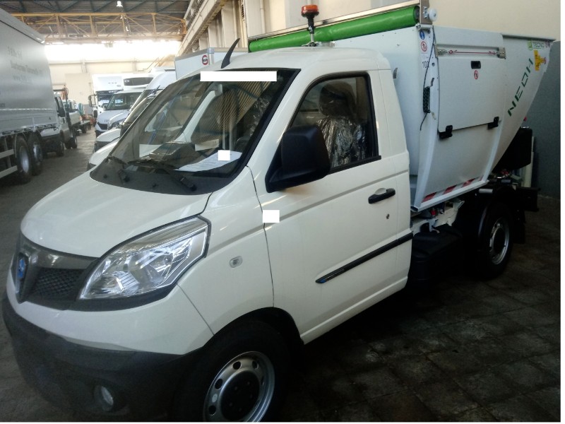  piaggio porter tecno waste collection tank np6 garbage city vehicle use truck purchase rental