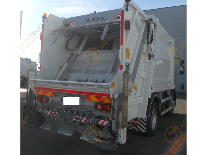 SCHEDA TECNICA nextra volvo euro 5 camion rifiuti raccolta compattatore rsu trasporto portata 